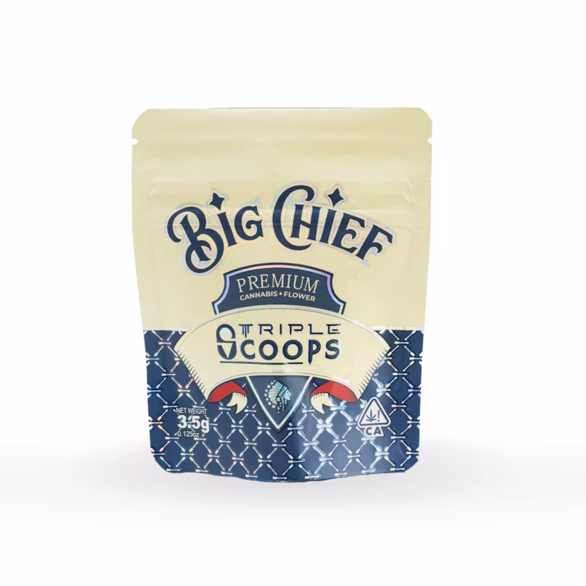 Big Chief Triple Scoops Weed